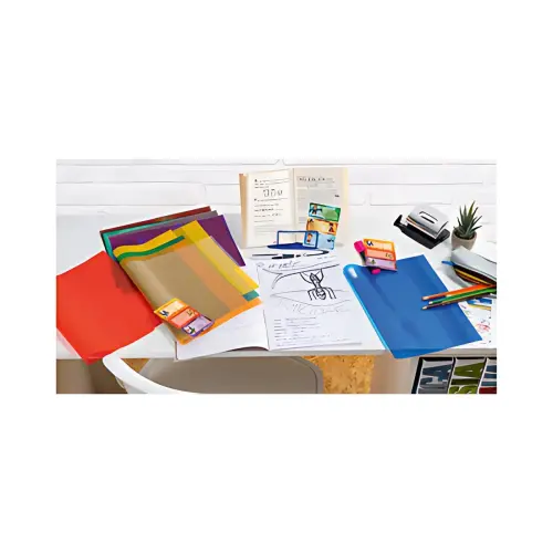 HERMA Protège-cahier transparent, A4, en PP, set de 10 photo du produit