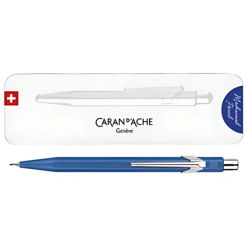 CARAN D'ACHE Porte-mines 844 Colormat-X, 0,07 mm, bleu photo du produit