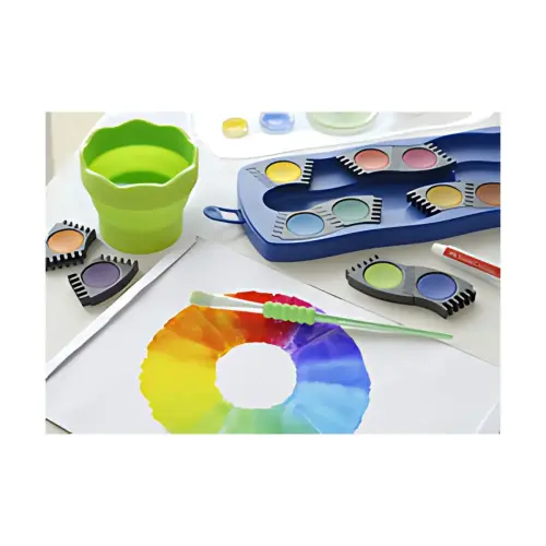 Palette de peinture CONNECTOR - 24 couleurs - Faber-Castell photo du produit