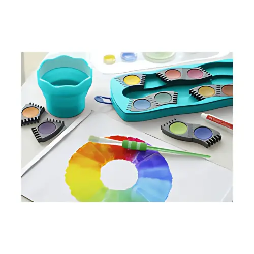 Palette de peinture CONNECTOR - 24 couleurs - Faber-Castell photo du produit