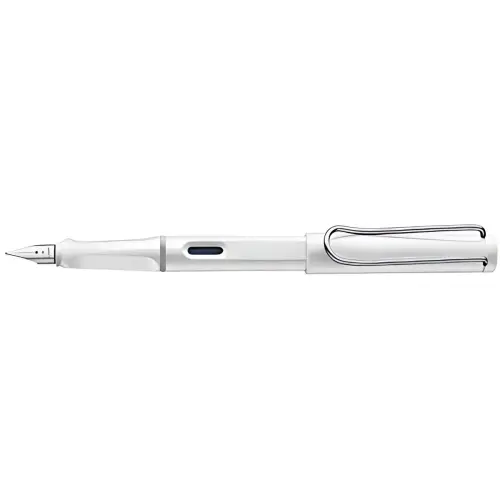 LAMY Stylo &agrave; plume safari white, taille de plume: M photo du produit
