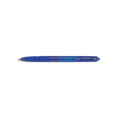 Stylo-bille pilot super grip g retractable pointe moyenne bleu photo du produit