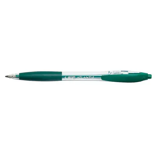 Stylo-bille bic atlantis écriture moyenne 0.5mm vert photo du produit