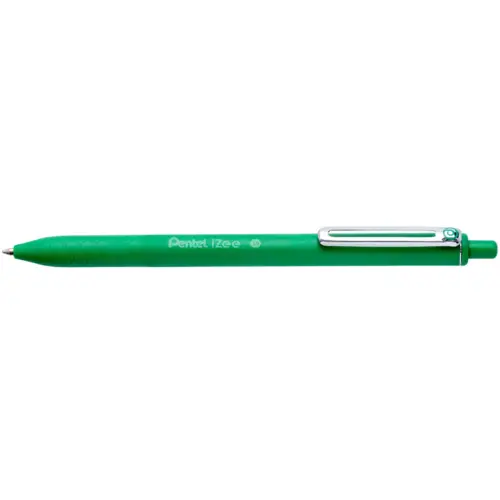 Stylos - bille izee retractable pointe 1mm vert - Pentel photo du produit