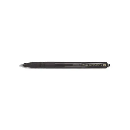Stylos - bille super grip g retractable pointe moyenne noir - Pilot photo du produit