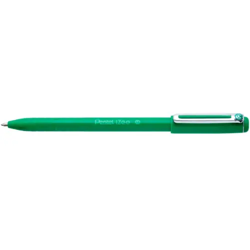 Stylos - Bille Izee à capuchon écriture moyenne pointe 1 mm - Vert - Pentel photo du produit