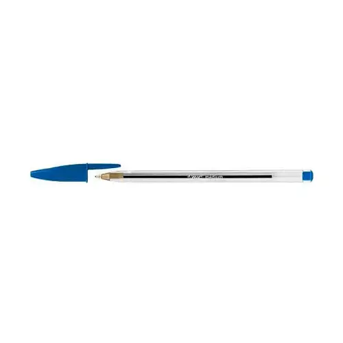 Stylos - bille cristal ecriture moyenne 0.5 mm encre bleu - Bic photo du produit