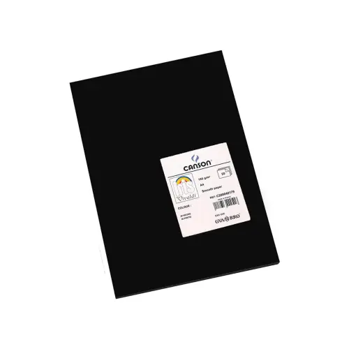 Papiers dessin vivaldi n 626 50x65cm 120g/m2 noir - Canson photo du produit