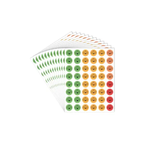 Pack de 576 gommettes loolipo 17x22 cm - 12 planches - assortis - Sodertex loolipo photo du produit