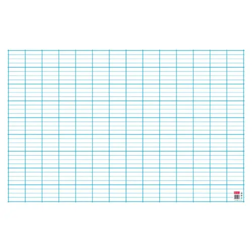 Tableau seyes simple effacable à sec 80 x 120cm - Bouchut papeterie photo du produit
