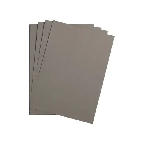Feuille papier maya 270g 500x700mm gris acier 25 u - Clairefontaine photo du produit
