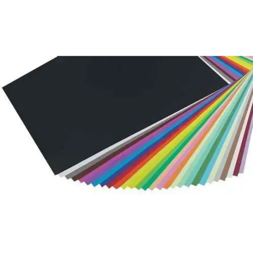 Papier dessin cartoline 50x65cm 270g assortis 25f - Clairefontaine photo du produit