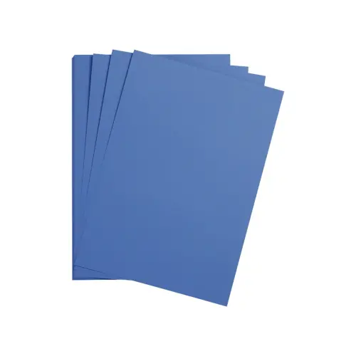 Feuille papier maya 270g 500x700mm bleu roi 25 u - Clairefontaine photo du produit