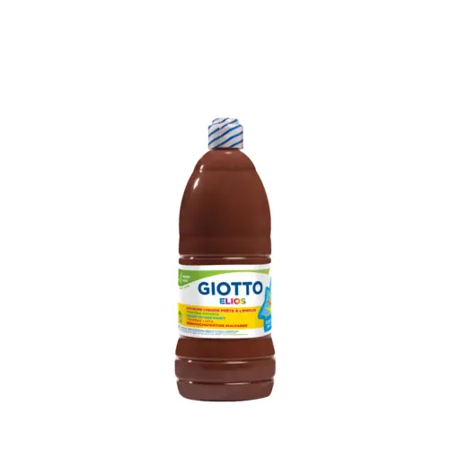 Flacon 1L gouache Elios - Marron - Giotto photo du produit