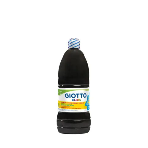 Flacon 1L gouache elios - Noir - Giotto photo du produit