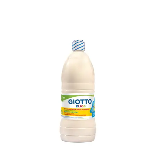 Flacon 1L gouache elios - Blanc - Giotto photo du produit