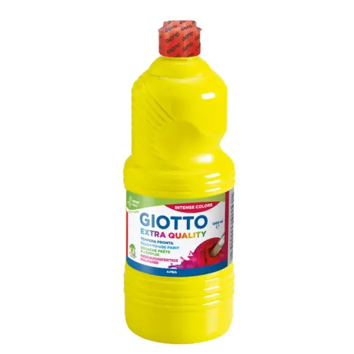 Flacon 1L gouache - Jaune - Giotto photo du produit