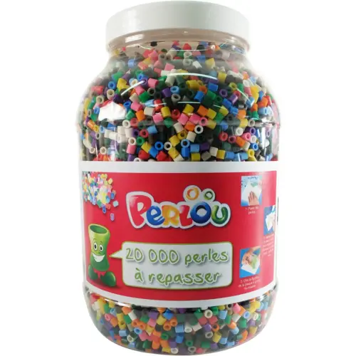 Baril 20000 perles 15 couleurs assorties - Graine creative photo du produit
