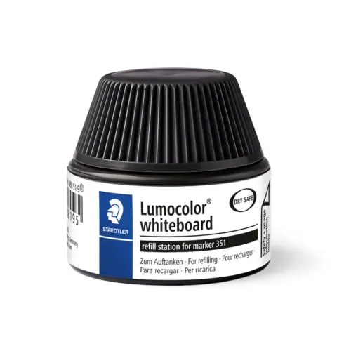 Flacon recharge lumocolor 351 20ml noir - Staedtler photo du produit