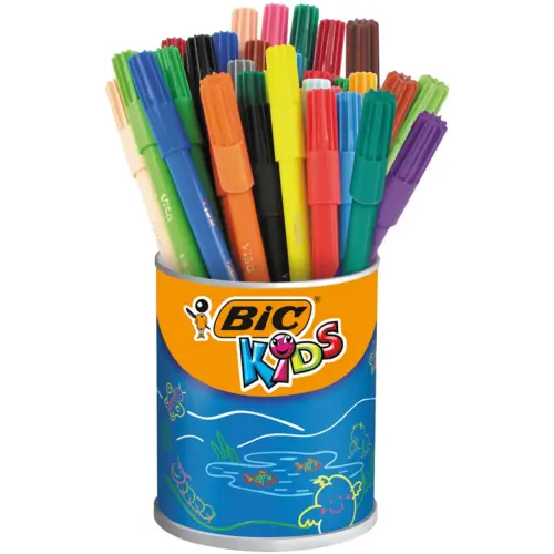 Feutre kids visa coloriage encre lavable pot 36 unit&eacute;s - Bic photo du produit