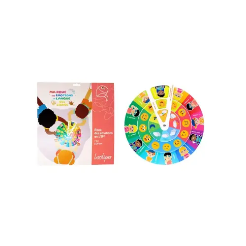 Roue en carton 30 cm - Coloris assortis - Sodertex loolipo photo du produit