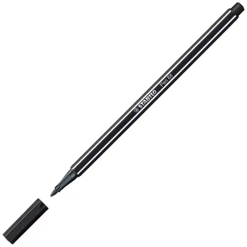 Etui carton x 18 feutres dessin pointe moyenne pen 68 arty - Stabilo photo du produit