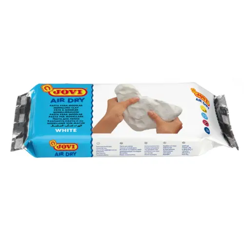 Pate a modeler autodurcissante coloris blanc pain 500g - Jovi photo du produit