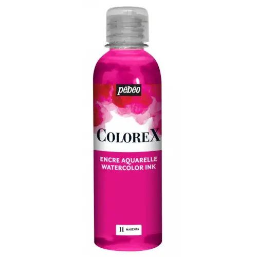Encre colorex magenta flacon 250ml forte concentration - Pebeo photo du produit