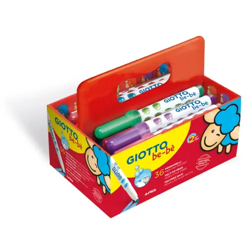 Feutre coloriage be - be lavable 36 unités ultra résistant - Giotto photo du produit
