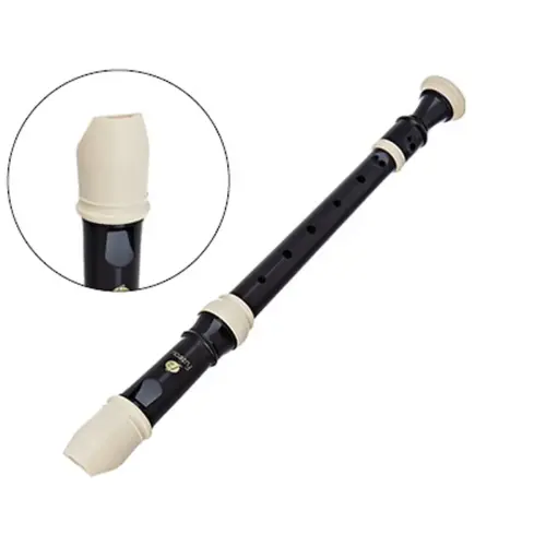 Flute editions soprano baroque 3 parties pavillon 320mm - Fuzeau photo du produit