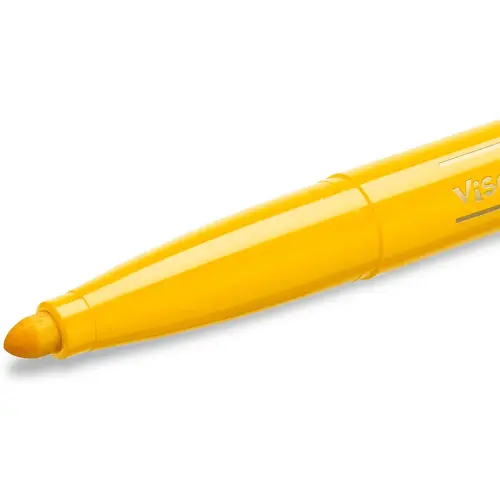 Feutres visacolor xl ecolutions pointe large 4, 5 mm jaune - Bic photo du produit