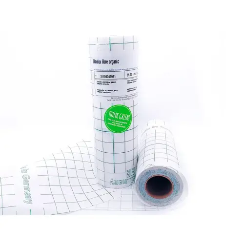 Film protecteur bio polyethylene vert 90 microns uv 25mx32cm - Filmolux photo du produit