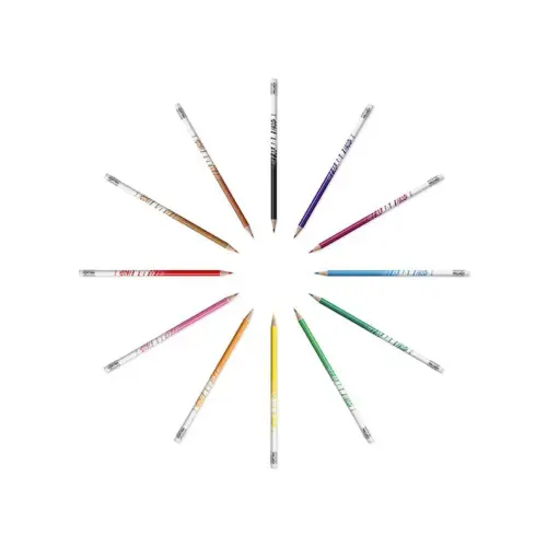 kids evolution illusion crayons de couleur effaçables 12 couleurs - Bic photo du produit