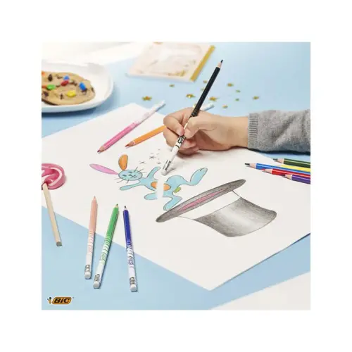 kids evolution illusion crayons de couleur effaçables 12 couleurs - Bic photo du produit