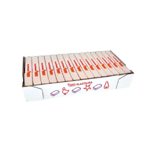 Pate a modeler plastilina vegetale coloris blanc 350g - Jovi photo du produit