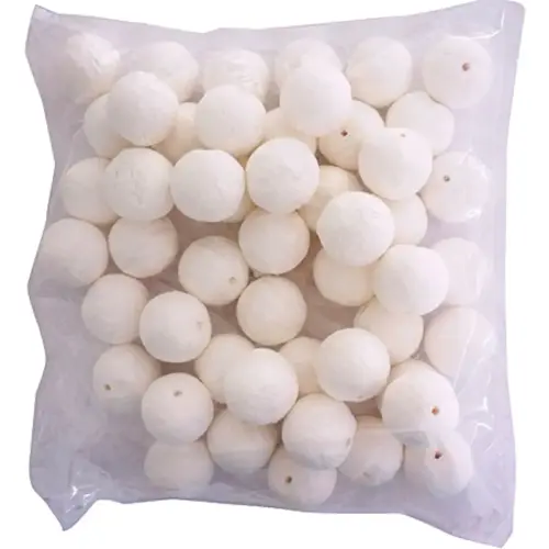 Boule cellulose univers de piwi 30mm blanc sachet 50 unit&eacute;s - Graine creative photo du produit