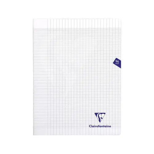 Cahier piqûre Seyès - A4 - 96 pages - Calligraphe photo du produit