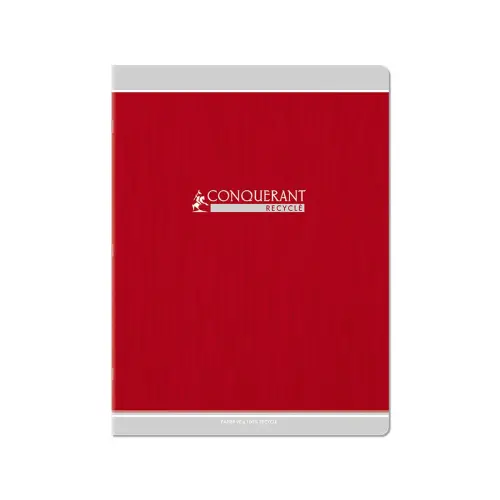 Cahier classique agrafe 240x320 96 pages 90g seyes recycle - Conquerant photo du produit