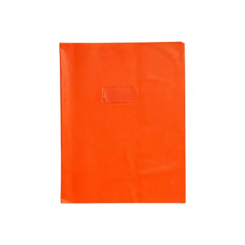 Protege - cahier 24x32cm plastique orange opaque - Clairefontaine photo du produit