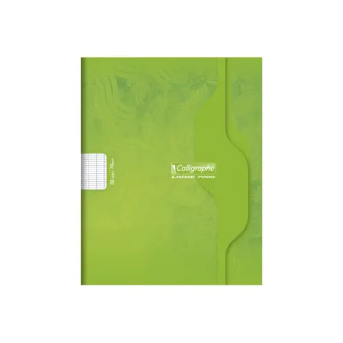 Cahier piq&ucirc;re Sey&egrave;s - A4 70 g - 96 pages - Vert - Calligraphe photo du produit