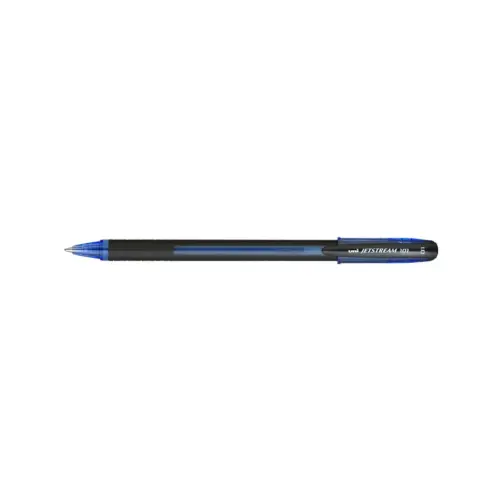 Stylo - bille uniball jetstream 101 pointe moyenne 0, 5mm bleu - Uni ball photo du produit