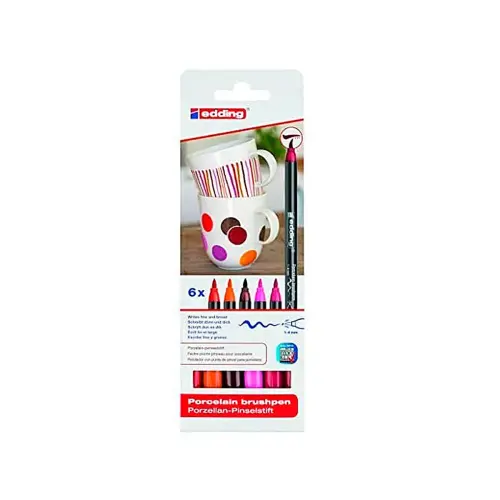 Feutres pinceaux - pointe fine - Edding photo du produit