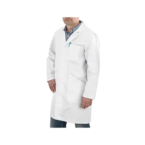 Blouse 100% coton 190g/m blanc taille xs - Wonday photo du produit
