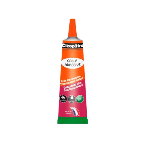 Colle transparente universelle tube alu 30g - Cleopatre photo du produit