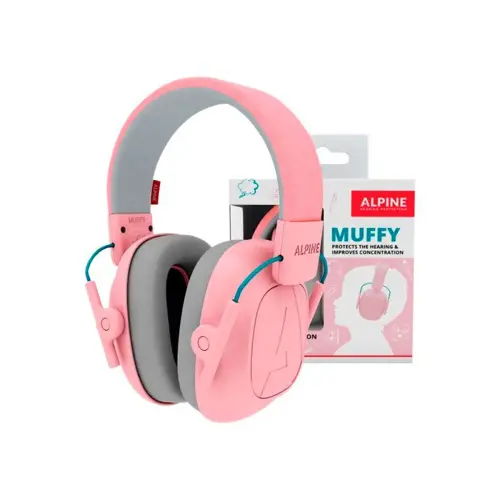 Casque anti - bruit muffy rose - Alpine photo du produit
