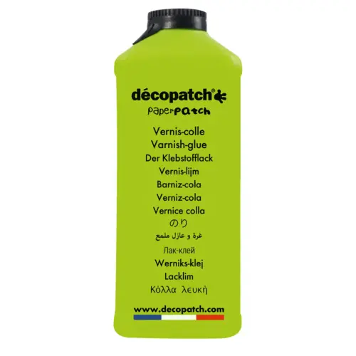 Vernis colle decopatch satine tous support sec rapide 600gr - Clairefontaine photo du produit