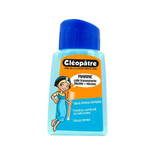 Colle marine papiers cartons fin lavable sans solvant 80g - Cleopatre photo du produit