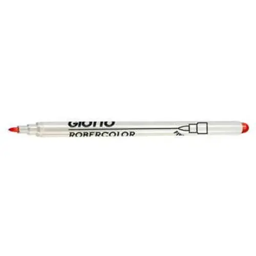 Feutre robercolor pointe fine pour tableau blanc rouge - Giotto photo du produit
