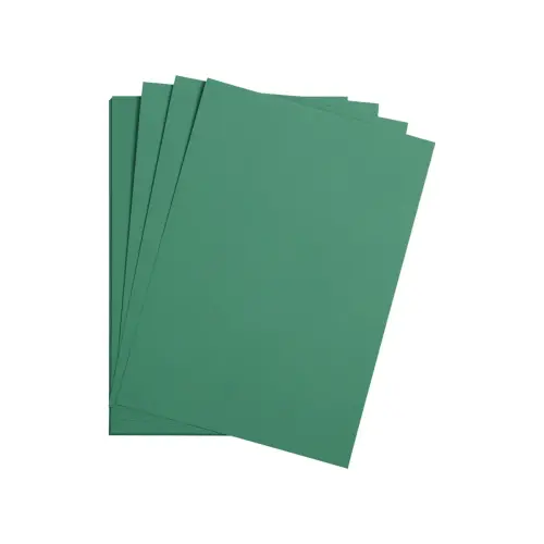 Feuille papier maya 270g 500x700mm vert sapin 25 u - Clairefontaine photo du produit
