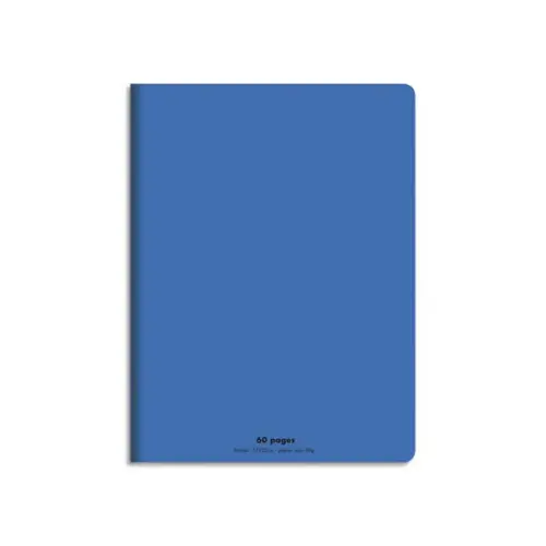 Cahiers pique classique 17x22cm 60 pages bleu - Conquerant photo du produit